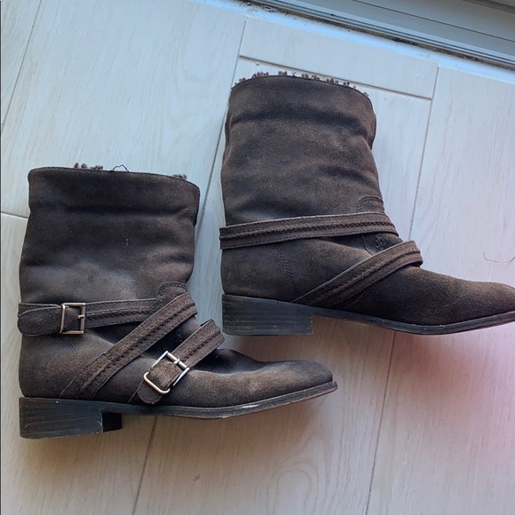 Joie brown buckle boots - Picture 5 of 5